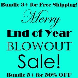 Merry End of Year Bundle Blowout Sale!